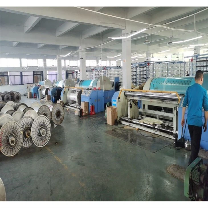 Colored Polyester Elastic Yarn Warping Head