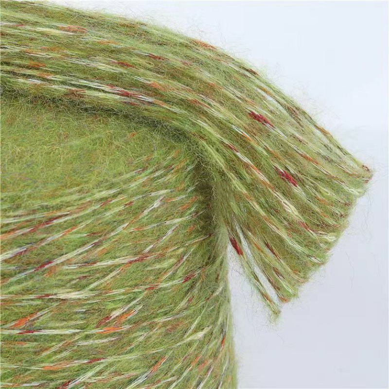 Fancy Sprayed Wool Yarn